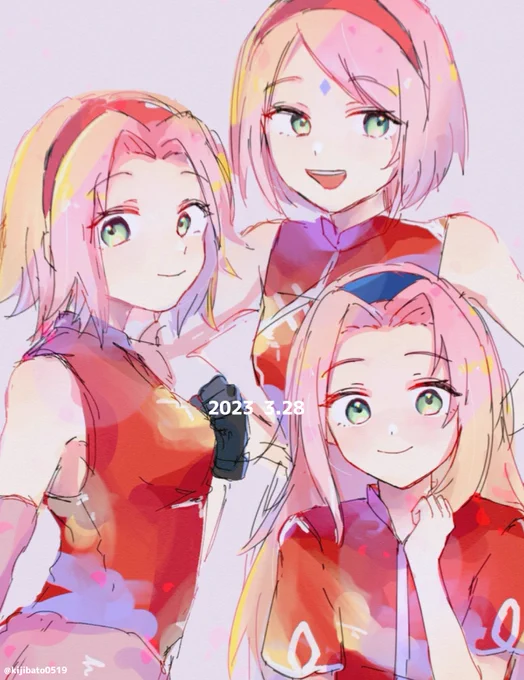 #春野サクラ生誕祭2023#春野サクラ誕生祭2023今年もおめでとう!!強くてかわいいサクラちゃんが大好きです 