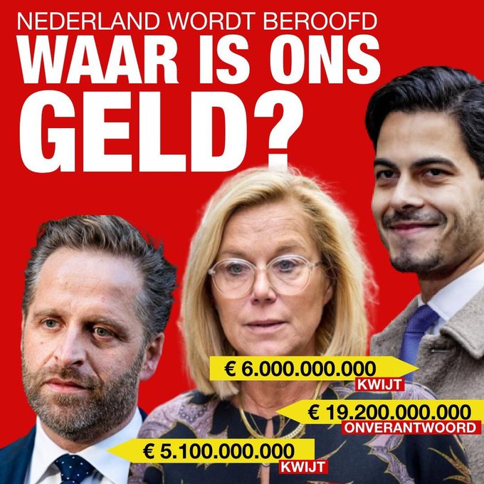 NLDPatriot's tweet photo. @Minister_FIN Het is dat je er zelf over begint, maar vertel het het me maar!
Kom op Kaag vertel me even waar o.a. MIJN geld is gebleven. https://t.co/gpidylgSN5