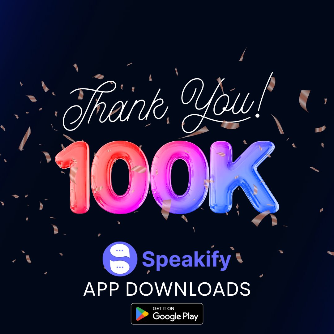 Speakify - English learning app tweet media