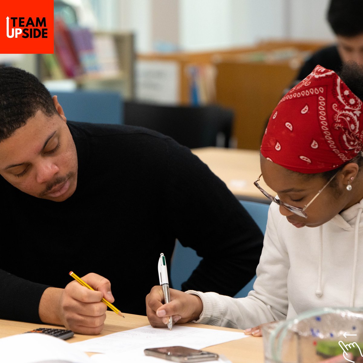 Team_UPside's tweet image. Team UPside is grateful and proud to wrap up our 7-week Community Revision Programme at Ealing Central Library 🎉

Dozens of students from the local community received weekly in-person support for their Maths GCSE, English Language GCSE, and A-Level revision preparation. 📈