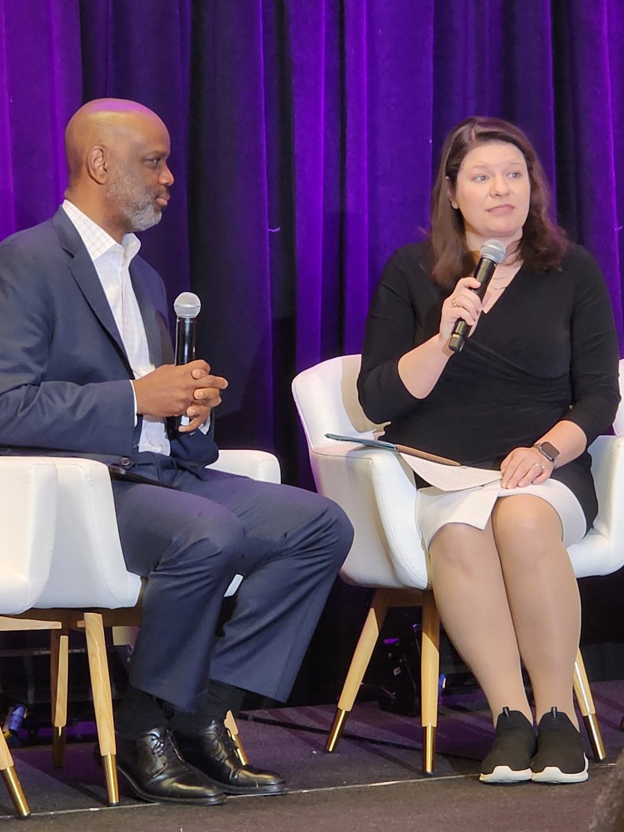 Good Monday,  friends. I think a good place to start my #VIVE23 sharing is at this critical Health equity leadership breakfast. Dr. Chris Gibbons of <a href="/NHITunderserved/">NHIT</a> and Elizabeth Boudreau of <a href="/awscloud/">Amazon Web Services</a> are updating us on the great data projects coming. #HealthEquity