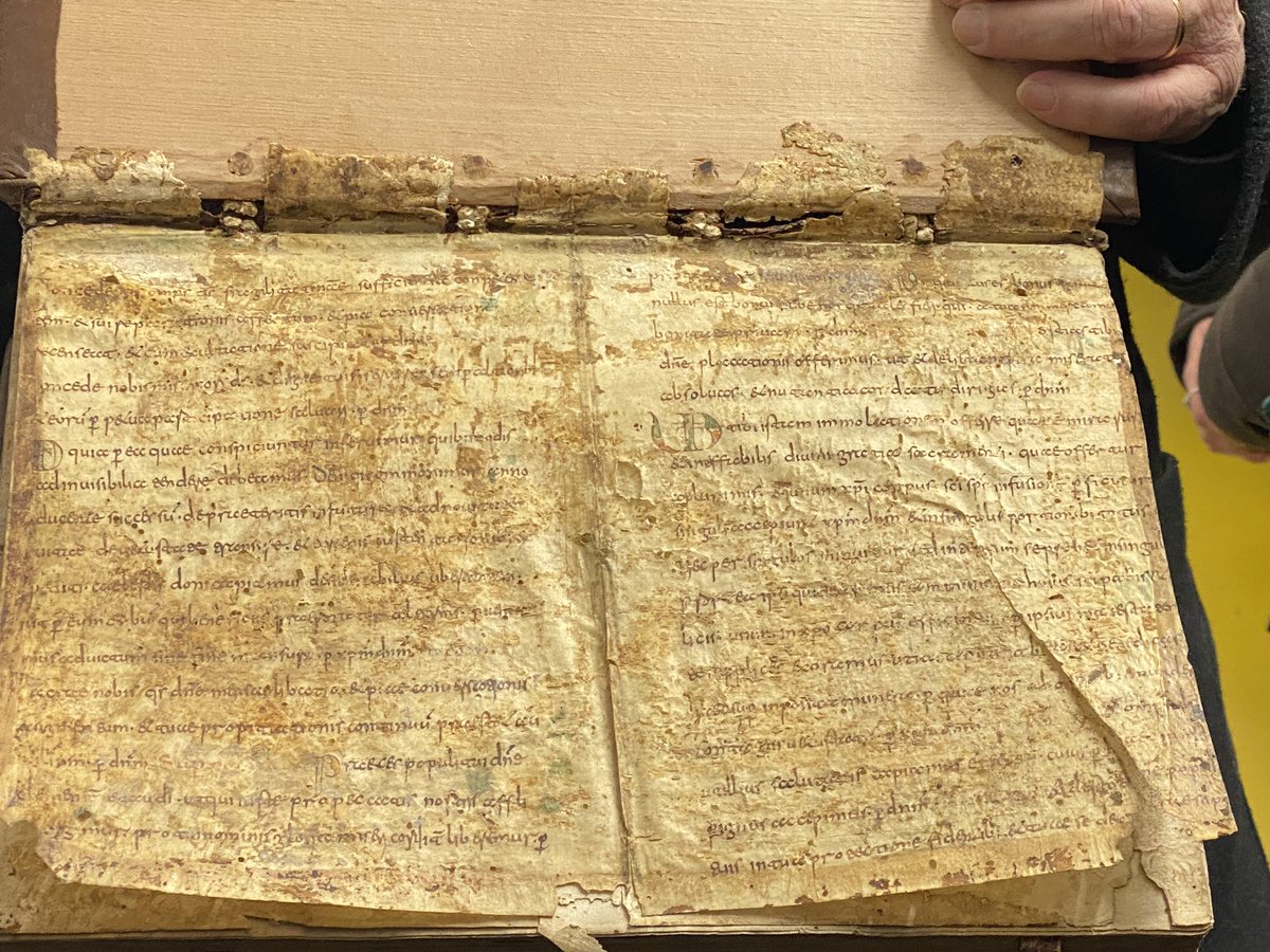 oandurand's tweet photo. Visite des HK du lycée #Fustel aux @ArchivesStras. Merci au conservateur B. Jordan pour cette découverte enthousiasmante ! (Plan pour litige sur l utilisation de l’eau, 1817 et vestiges de manuscrits du VIIIe siècle découverts lors d une restauration) @acstrasbourg @strasbourg https://t.co/2nodflrh5W
