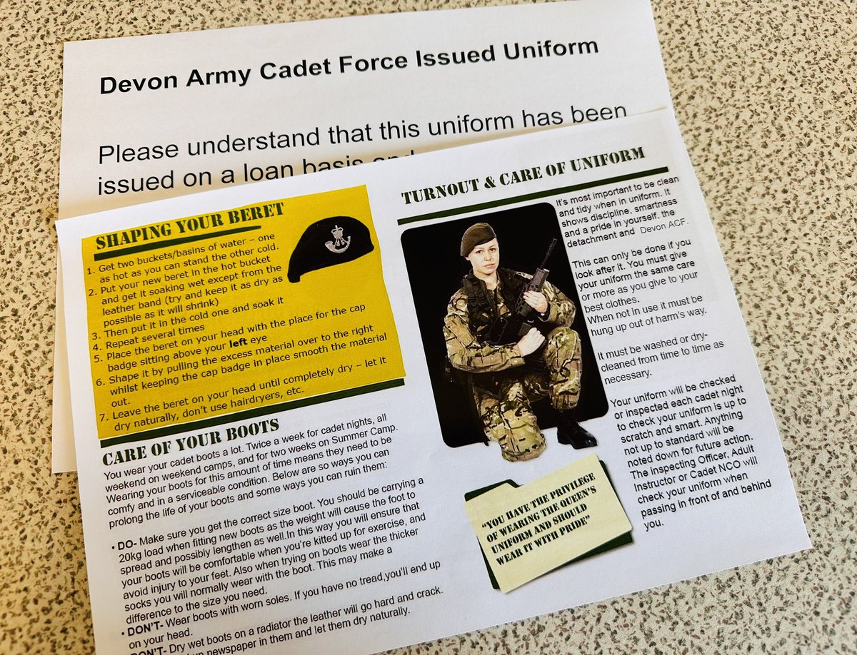 QM Devon (RFCA PSS) 🪖 (@qm_devon) on Twitter photo Lots of new uniform packs being put together today for newly enrolled <a href="/ACF_Devon/">Devon Army Cadet Force</a> Cadets. We always include some additional information in every individual clothing pack and aim to have our Cadets in a Uniform within 5 weeks of walking through the Detachment door 🚪 Lots of new uniform packs being put together today for newly enrolled <a href="/ACF_Devon/">Devon Army Cadet Force</a> Cadets. We always include some additional information in every individual clothing pack and aim to have our Cadets in a Uniform within 5 weeks of walking through the Detachment door 🚪