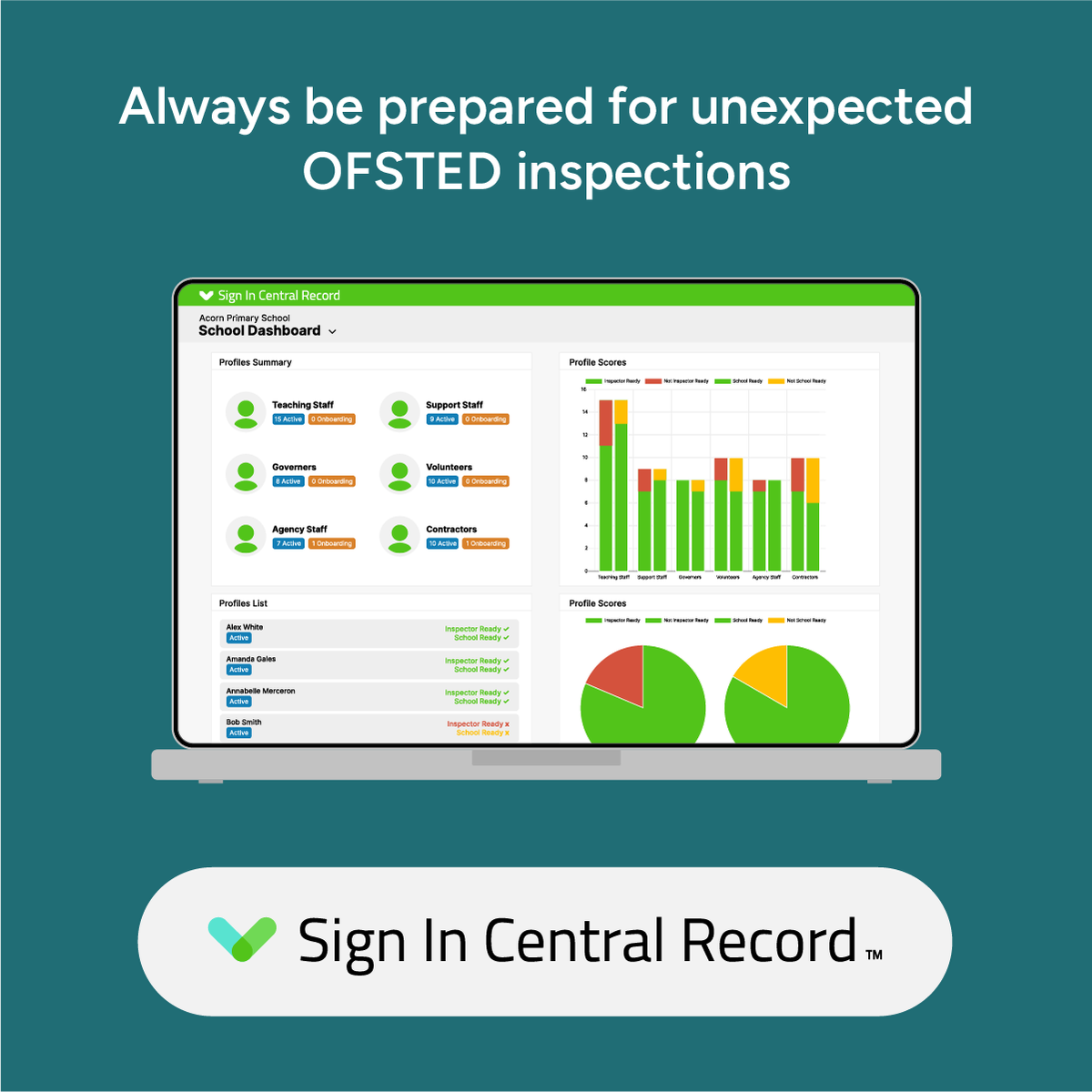 signinapp's tweet photo. Say goodbye to multiple spreadsheets and hello to Sign In Central Record.
โ
Save time
โ
No more gaps in records
โ
Enhanced DBS checks
Learn more: https://t.co/1yYiXc2gcv or come and chat to us at @Bett_show this week on Stand SD30!
#SingleCentralRecord #EdTECH @SignInCR https://t.co/BaEqpMCRQd