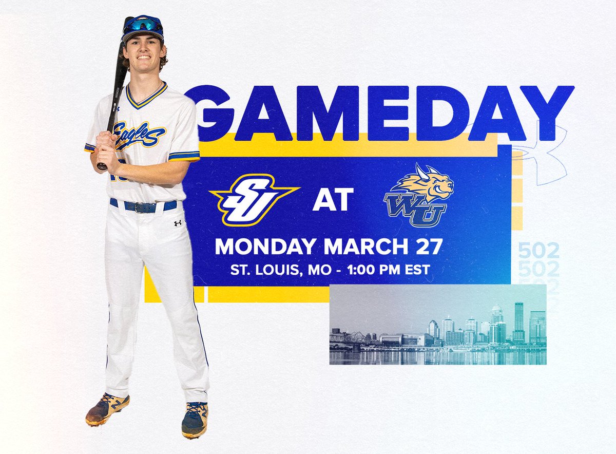 BSB | Final game of our first league-series of 2023!

🆚 Webster
📍 St. Louis, Mo.
⏰ 1 PM
🎥 ow.ly/rGTL50Npz5S
📊 ow.ly/BAoy50Npz5T