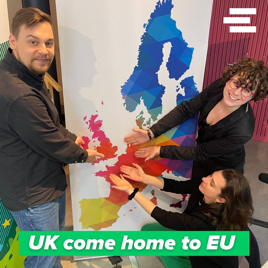 We, as JEFers in Germany, have sent our sister organisation in the UK a little message to support the call for the UK to rejoin the EU. 

Because each day, it becomes increasingly clear that Brexit has had significant and far-reaching impact on the UK in various aspects. 😔
