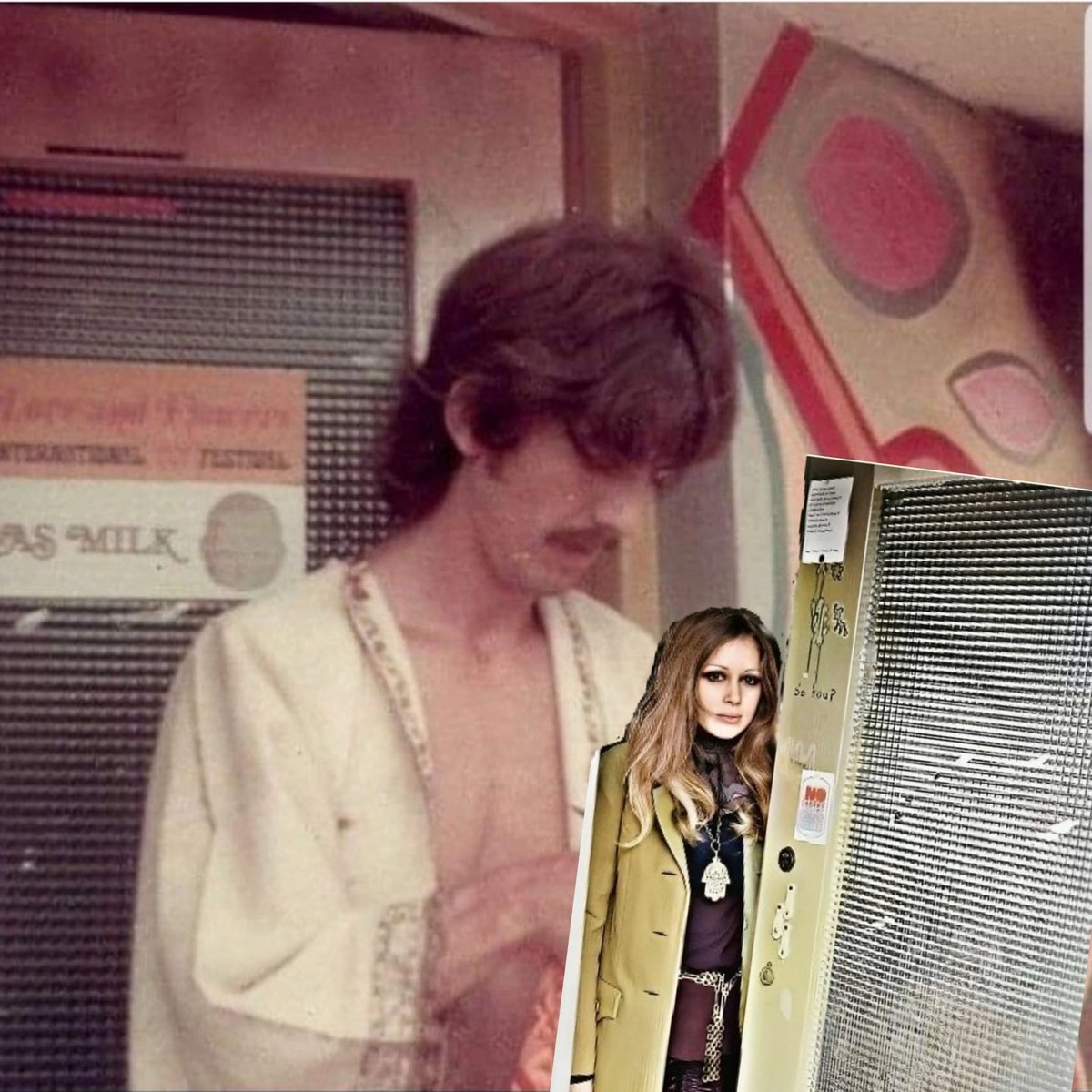 BrutalBeatles's tweet photo. I'm a big fan of this door at Kinfauns. #beatles #GeorgeHarrison #pattieboyd #60sdesign https://t.co/VGGKmSHTXI
