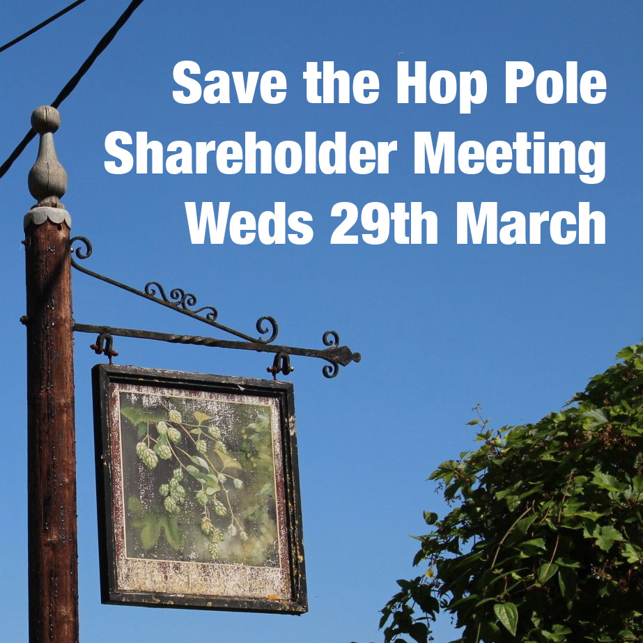 Reminder: this Weds 29th March, 7pm, Freshford Village Hall, will be the LSCBS EGM. We'll share updates on progress &amp; plans on saving our beloved Hop Pole so pls come along #limpleystoke #Freshford #Bathpub #savethehoppole #historicinns #communitypub #communityhub #wiltshirepub