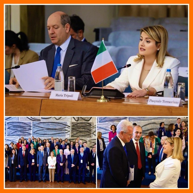 ItalyMFA's tweet photo. SdS @tripodimaria ai lavori del Gruppo "Uniting for Consensus": "l'Italia ๐ฎ๐น vuole riformare il Consiglio di Sicurezza delle Nazioni Unite ๐บ๐ณ per renderlo adatto alle sfide del mondo di oggi. Uniamo gli sforzi per una riforma che sia davvero vantaggiosa per tutti".
#UNSCforAll https://t.co/FTxx43zzoS