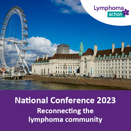 At #LymphomaConf medical professionals will talk about lymphoma diagnosis, treatment and management, and you can ask them your questions. Find out more: lymphoma-action.org.uk/events/Nationa…
