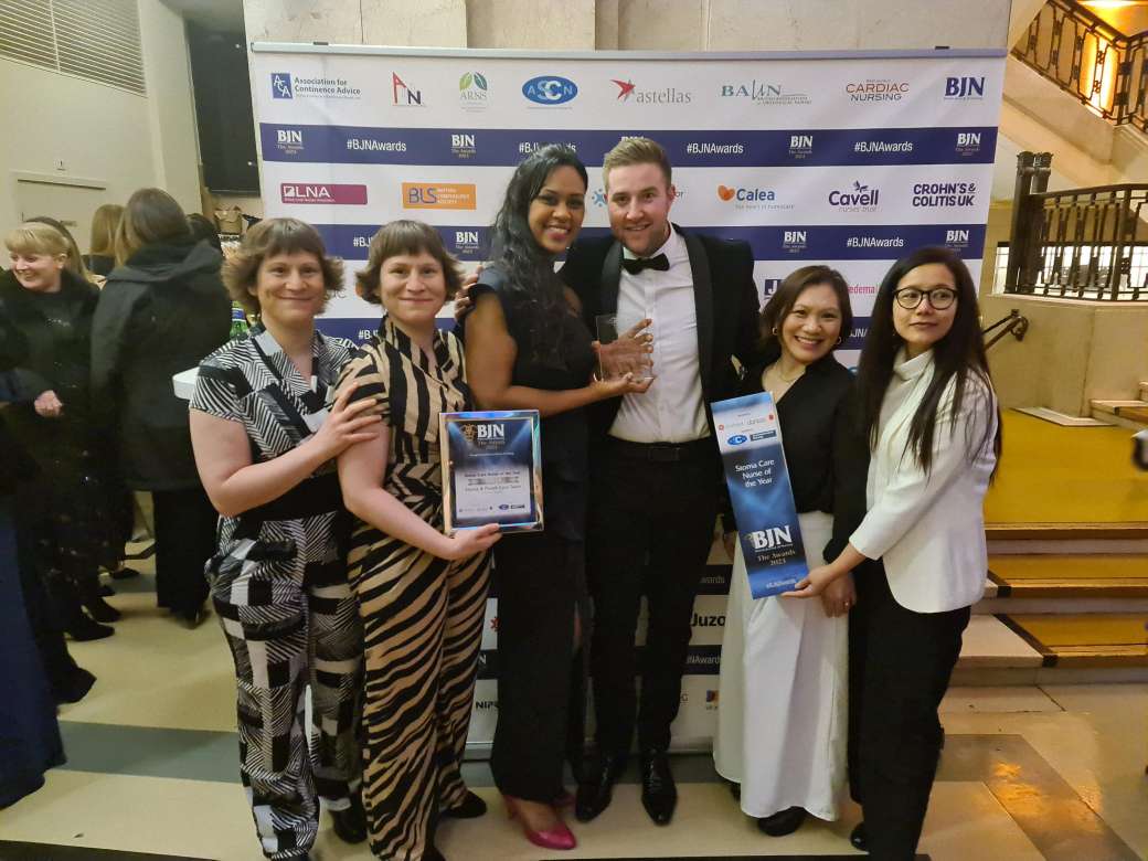 We are proud to reveal the <a href="/BJNursing/">BJN</a> BJN Nurse of the Year award was won by <a href="/stmarkshospital/">St Mark's Hospital</a> nurse Zarah Perry-Woodford, and our Stoma &amp; Pouch Team won the silver medal in the Stoma Nurse of the Year category!