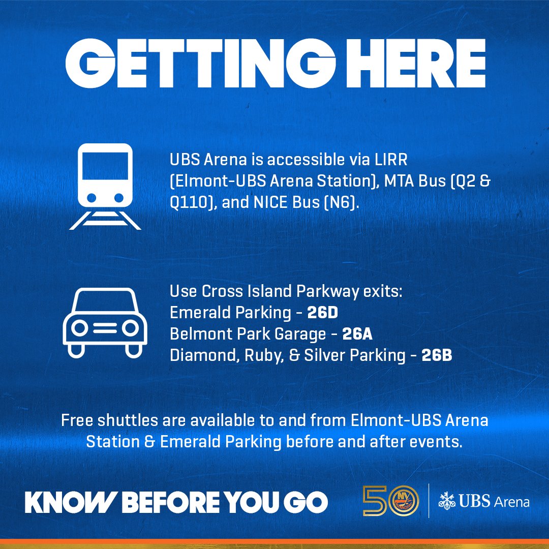 UBS Arena on Twitter "TONIGHT NYIslanders vs. New Jersey Devils 🚪 6PM