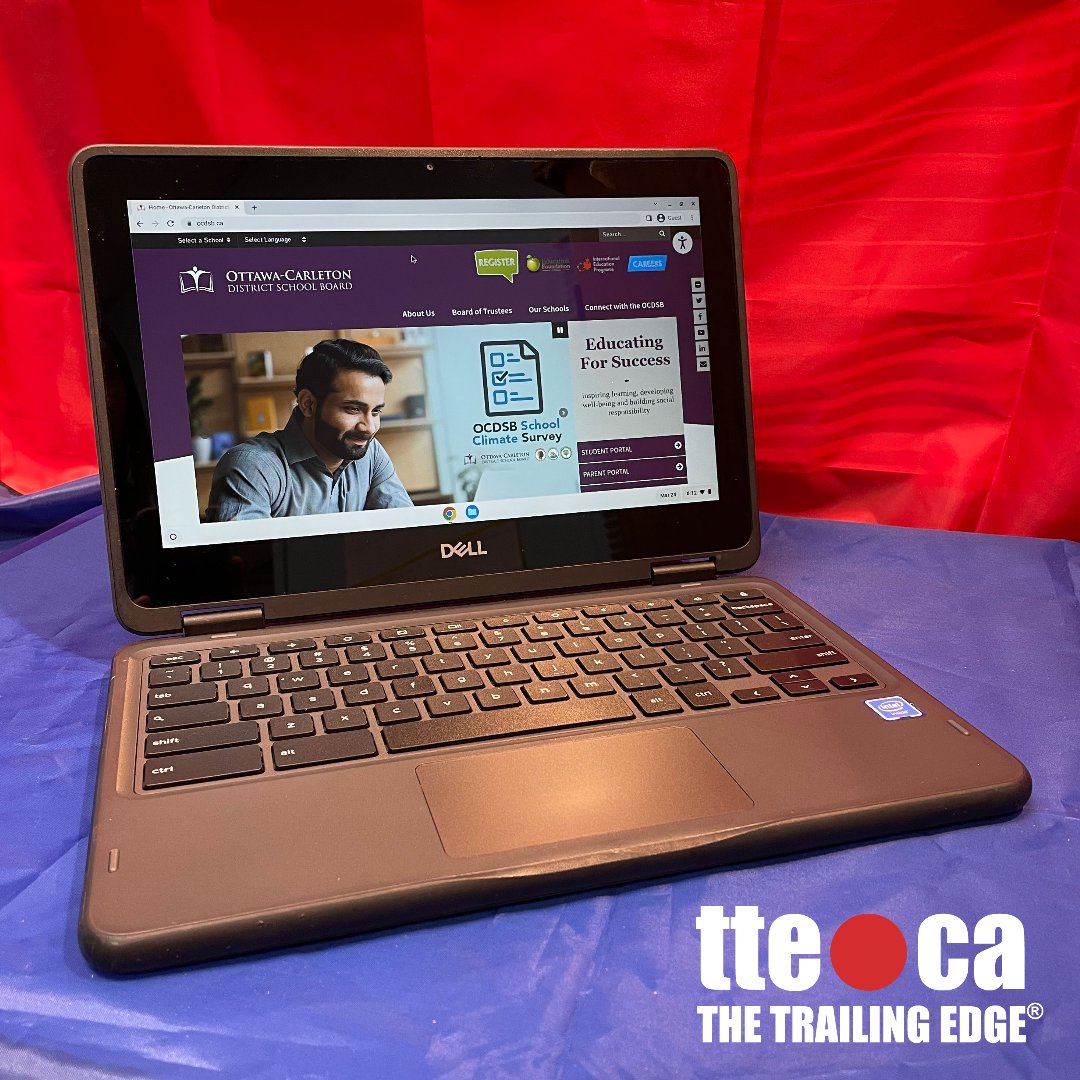 tte_ca's tweet photo. If you want to surf the web, play games and check email, this Dell Chromebook will work really well. The touch screen and foldback feature make it work just like a tablet. And it's on sale!
#DellChromebook #TTE #TheTrailingEdge #ComputerStoresOttawa #RefurbishedComputersOttawa https://t.co/UPcHefLSYX