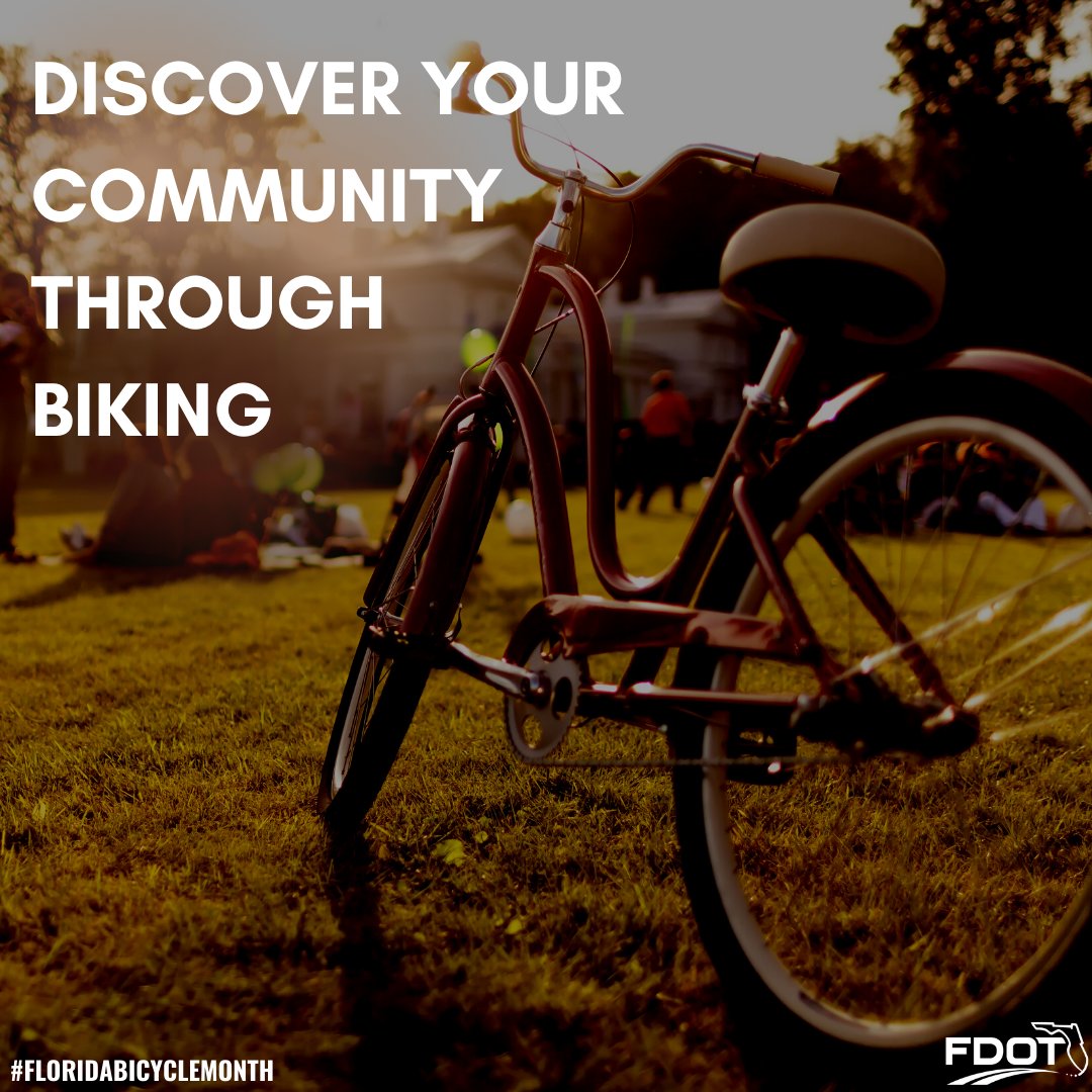MyFDOT_SWFL's tweet photo. One bike = hundreds of memories!

Biking is a great way to explore your community from a new perspective, leaving you with a greater appreciation for what Florida offers.

#FloridaBicycleMonth https://t.co/7RTAFfWLR9