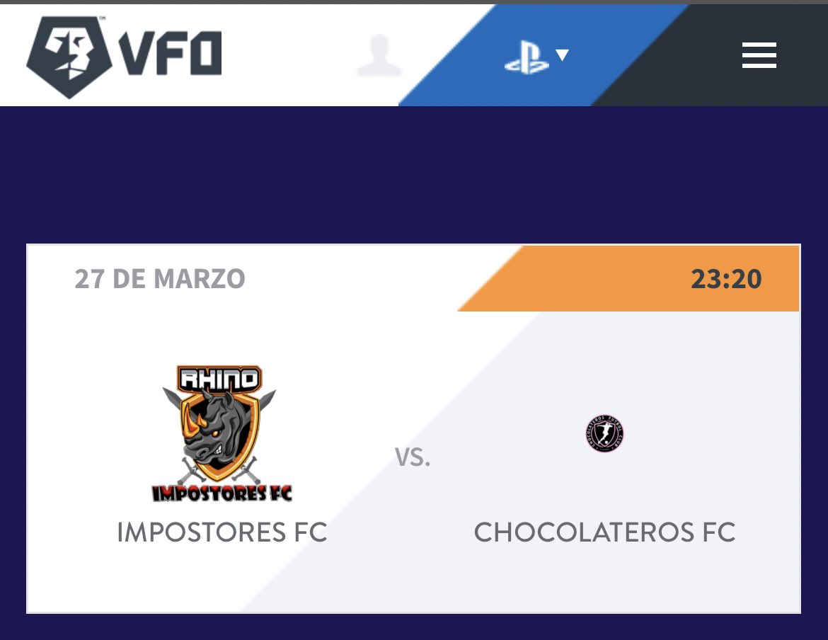 CHOCOLATEROS FC 🍫⚽️ (@chocolateros_fc) on Twitter photo Por último pero no menos importante. Jugamos en la VfO. Después de dos victorias seguidas queremos la tercera. 🤞🏼Ojalá hoy 🤞🏼
Jugamos contra <a href="/ImpostoresFC/">IMPOSTORES FC</a>. Mucha suerte familia !!! Juguemos el mejor fútbol ⚽️
#SentimientoChocolatero Por último pero no menos importante. Jugamos en la VfO. Después de dos victorias seguidas queremos la tercera. 🤞🏼Ojalá hoy 🤞🏼
Jugamos contra <a href="/ImpostoresFC/">IMPOSTORES FC</a>. Mucha suerte familia !!! Juguemos el mejor fútbol ⚽️
#SentimientoChocolatero