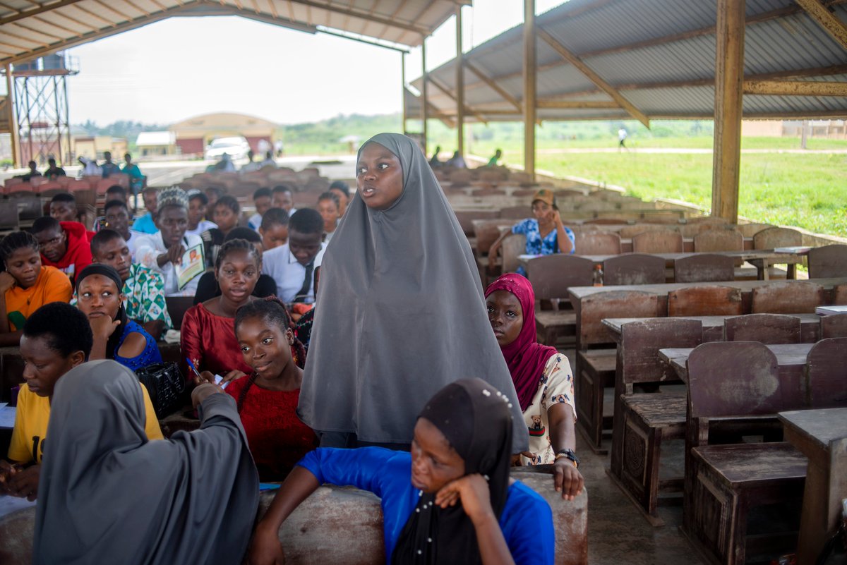 Solidaridad_wa's tweet photo. Ramatu Adeboye, a student beneficiary of the #ADPN, has been equipped to start a fish pond at home after receiving #vocational & #entrepreneurship training in aquaculture. #ADPN is implemented by @Solidaridad_wa & partners with funding from Danida Market Development Partnerships. https://t.co/a2CUJsia5g