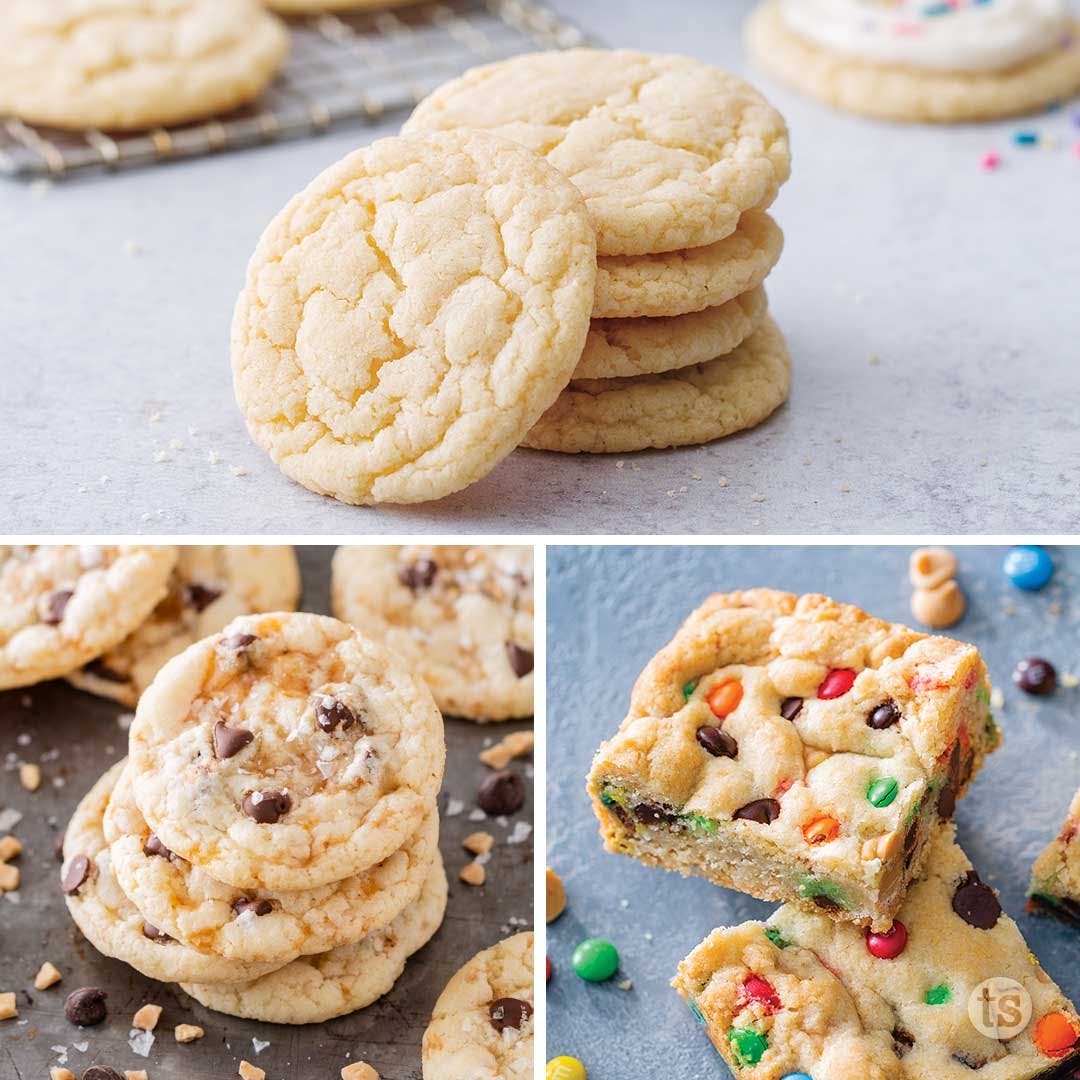 Look at all the things you can make with sugar cookie mix.

shop online social.tastefullysimple.com/538gzs