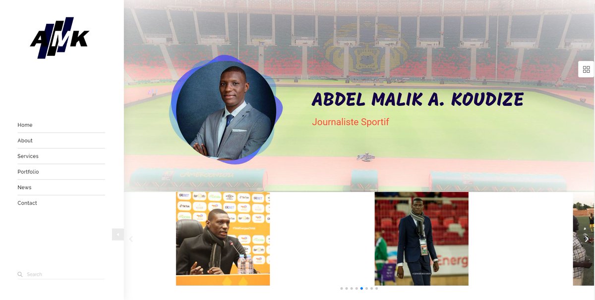 amkoudize's tweet photo. Hello la team ! La nouvelle interface de mon site est désormais terminée.

Dans l'attente de vos observations et suggestions, rendez-vous sur https://t.co/J6GCDyrbTI !

Agréable semaine à vous 🙏🏽

#personalbranding https://t.co/9q3gQq4ruG