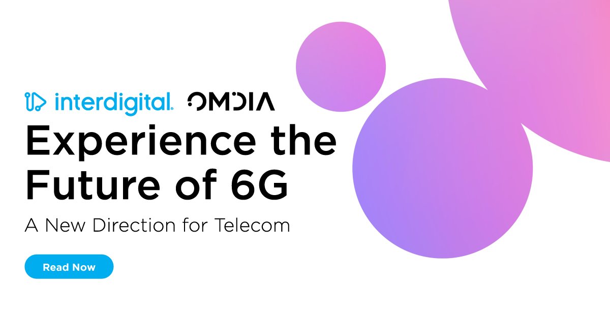 InterDigitalCom's tweet photo. #InterDigital and @Omdia released a joint study drawing on experiments by students at @CMUHCII and highlighting the need for a new quality of "personal” experience #QoPE metrics to measure the success of #6G-enabled services. Read more here: https://t.co/cHx3SNeDPx https://t.co/b04aZl1UDM