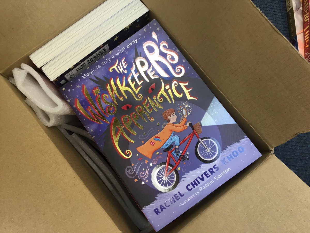 Books and Biscuits club are very excited to unwrap a fantastic set of new books from  <a href="/WalkerBooksUK/">Walker Books</a> <a href="/readingagency/">The Reading Agency</a> <a href="/Rach_Khoo/">Rachel Chivers Khoo✨📚 The Magician Next Door</a> … we can’t wait to start reading and recommending the book to others! #wishkeepersapprentice