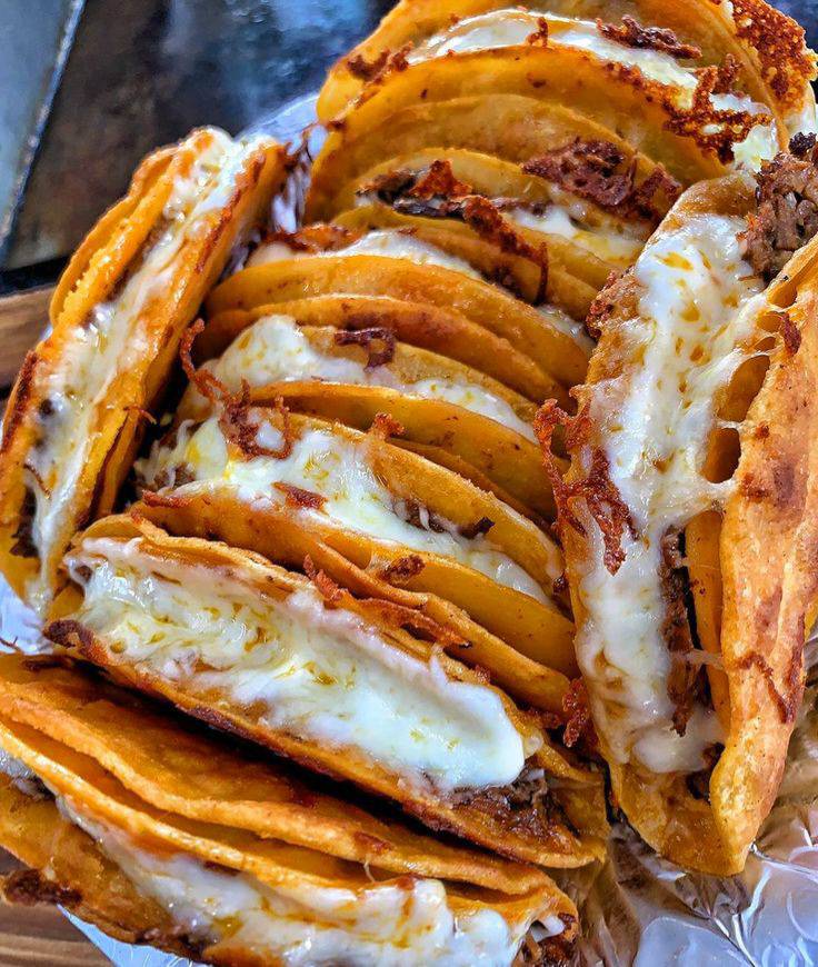 Steak and Cheese 🧀 Tacos 
homecookingvsfastfood.com