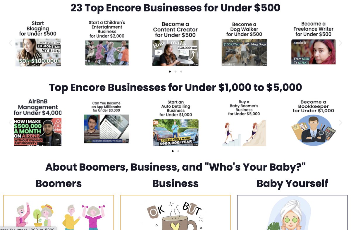 olanrewaju_144's tweet image. Words grounded in stories change our effect on people. I finally got my tagline for #StartOverSuccess. "Where Boomers+ Go for Encore Inspiration"  
#SuccessTrain #GoalAchieversCommunity #JoyTVNetwork
StartOverSuccess.com