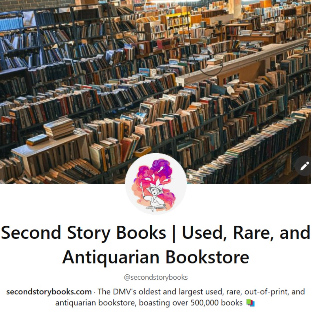 Second Story Books Rockville tweet media