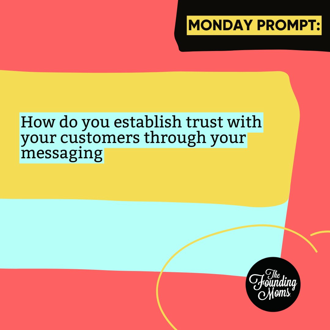 Tell us! How do you establish trust? 💬