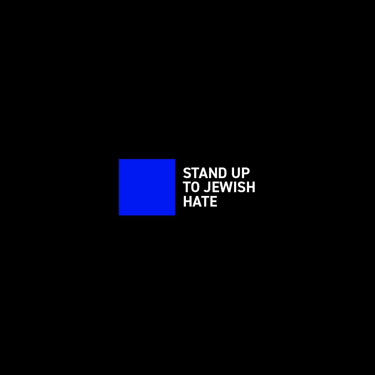 StandWithUs (@standwithus) on Twitter photo Join us in a nationwide campaign centered around standing up to #Jewish hate by using the blue square emoji as a unifying symbol of support and solidarity. Post this graphic with the hashtag #StandUpToJewishHate and include a blue square 🟦 in your post. (1/2)
<a href="/StandUp2JewHate/">Stand Up to Jewish Hate #🟦</a> Join us in a nationwide campaign centered around standing up to #Jewish hate by using the blue square emoji as a unifying symbol of support and solidarity. Post this graphic with the hashtag #StandUpToJewishHate and include a blue square 🟦 in your post. (1/2)
<a href="/StandUp2JewHate/">Stand Up to Jewish Hate #🟦</a>