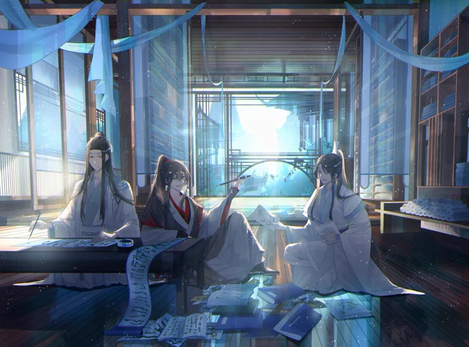 アニメ完結おめでとうございます!!!!#魔道祖師ありがとう 