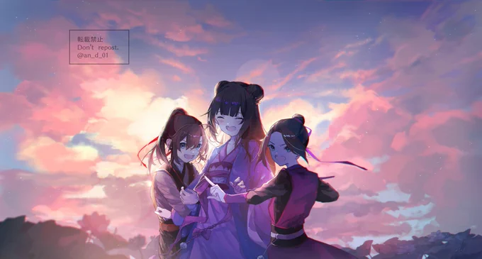アニメ完結おめでとうございます!!!!#魔道祖師ありがとう 