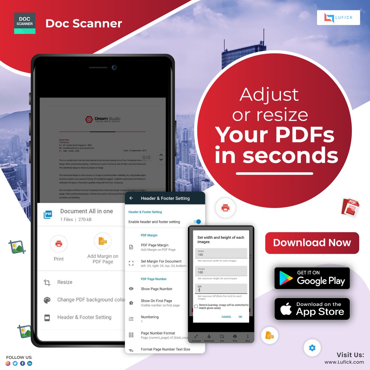 Lufick3's tweet photo. Compress Documents without sacrificing much quality only with the Document Scanner App.
Download the Document Scanner App Today.
Available on Play Store and Apple Store.
https://t.co/YDftoDe6hm
#DocumentScanner #Onlinepdf #lufick #Pdfscanner #scansafe #portablescanner #document https://t.co/VxiUHzS5Sv