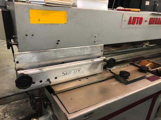 usedpresses's tweet image. Sulby Minabinda is Available!

-Max. book thickness 2"
-Min. book thickness 1/8"
-Max. book length 17"
-Min. book length 2"

Learn more: ow.ly/F7HO50NsBCO

Call us at +1 (416) 752-4488 for more details.

#Sulby #Minabinda #SulbyMinabindaMachines #UsedPresses