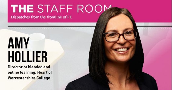 HOW_College's tweet photo. Our very own Director of Blended and Online Learning, Amy Hollier, is sharing her insight into how teaching can stay ahead of the curve on technology, over at @FEWeek!

Take a look and read more here: https://t.co/TWPtwJfvx9

#onlinelearning #technology #HoWCollege #FEWeek https://t.co/yhYK2LzQb5