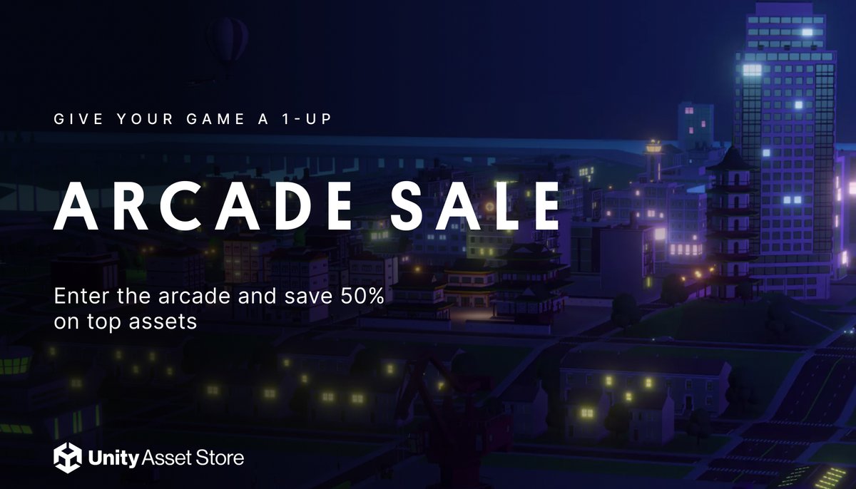 GDCreations_'s tweet photo. Time to kit-bash your way to a high score!
Save 50% on select assets and packages to build top arcade-style games.
(Affiliate link)
https://t.co/tLT8K0G07C
#assetStoreunity3d #unity3d #gamedev #gamedevelopment #IndieGameDev #indiegamedeveloper #gamedeveloper https://t.co/M87fxq4NCz