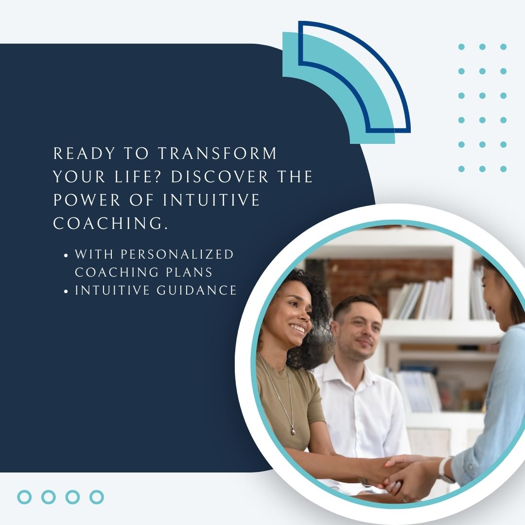 Ready to transform your life? Discover the power of intuitive coaching.
With personalized coaching plans
Intuitive guidance

#intuitivecoaching #personalizedcoaching #transformation #selfimprovement #lifegoals #intuitivecoach