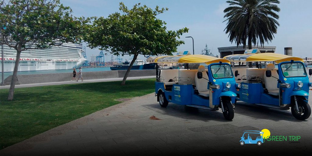 Ya tenemos nuestros Tuk Tuk eléctricos preparados para darle caña a la semana, ¿Te apuntas? 
Reserva ahora 👉 greentripcanarias.com
#GreenTrip  #Canarias #ETukTuk #TukTuk #Ecologico #ruta #GranCanaria #Viaje #Ventajas  #Diversion #Conocer #IslasCanarias