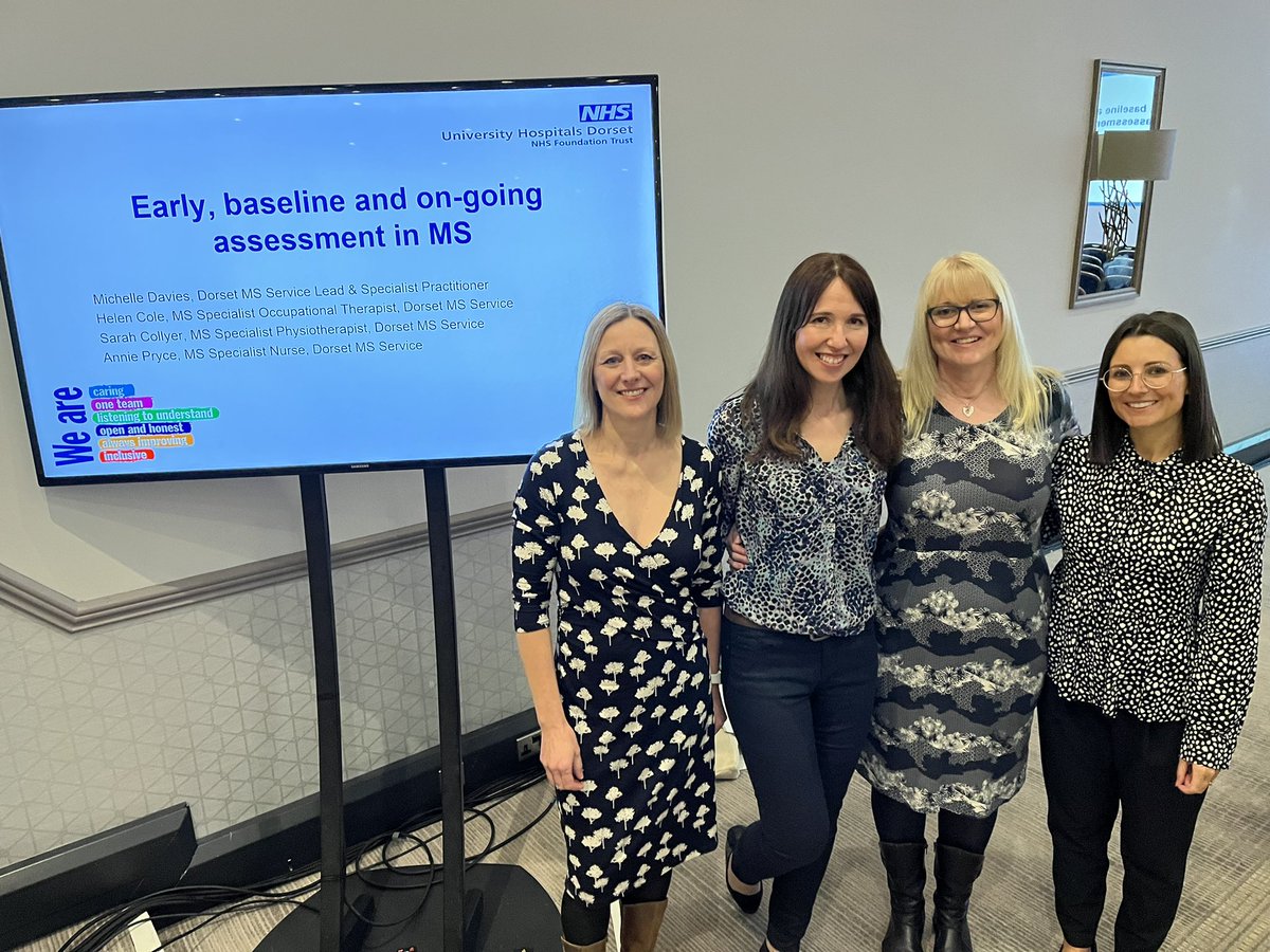 michelles3293's tweet image. Thank you @MSTrust for inviting us to speak about MS Assessment at this year’s conference.
#mstconference2023 #ms #dorsetmsservice @UHD_NHS #TiMS @TherapistsInMS @TheUKMSSNA