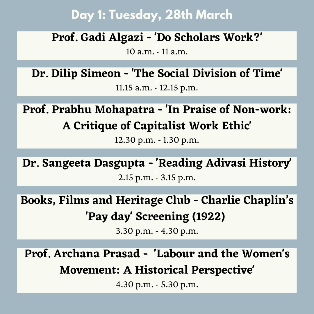 historylsr's tweet photo. The Department of History is delighted to release the program schedule for Maazi-o-Mustaqbil, which will be held on the 28th and 29th of March 2023.

Please note: All guest lectures will take place in the Manju Bharat Ram Hall in the New Academic Block. https://t.co/98I2X0llZa