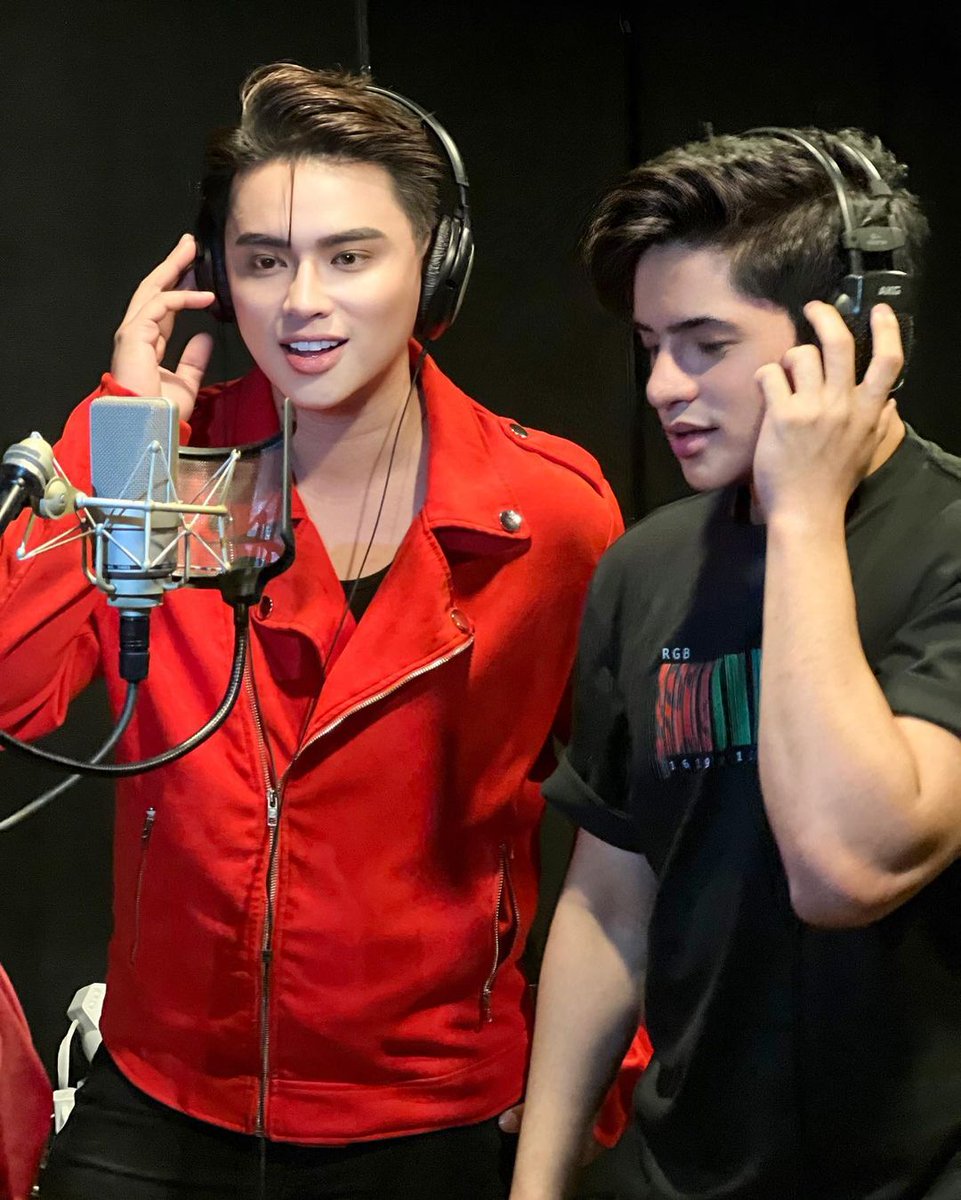 thesevystore's tweet photo. #SEVYSpotted: Singer-Songwriter @joshuaronett wears SEVY x RGB Plays Barcode Shirt on his recording session with Aandrei David for the new OST of @OFFICIALMSTS_ 

Shop SEVY x RGB Plays Barcode Shirt on Shopee, Lazada, and TikTok Shop https://t.co/OuE6dywA05

📷 OXIN Films https://t.co/F3K07LckYc