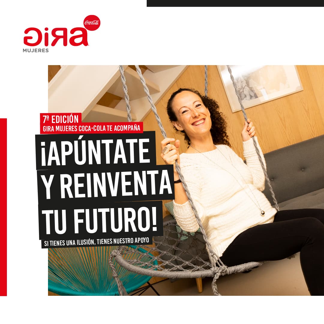 #GIRAMujeres iniciativa de <a href="/CocaColaCo_es/">Coca-Cola Comunica</a> que cada año ofrece la oportunidad de emprender a mujeres de todo el terrirorio Español.
#DonaActiva te acompaña para desarrollar tu proyecto empresarial y presentarlo a concurso. 
¿Te unes a esta edició?:
donaactiva.org/gira-mujeres-c…