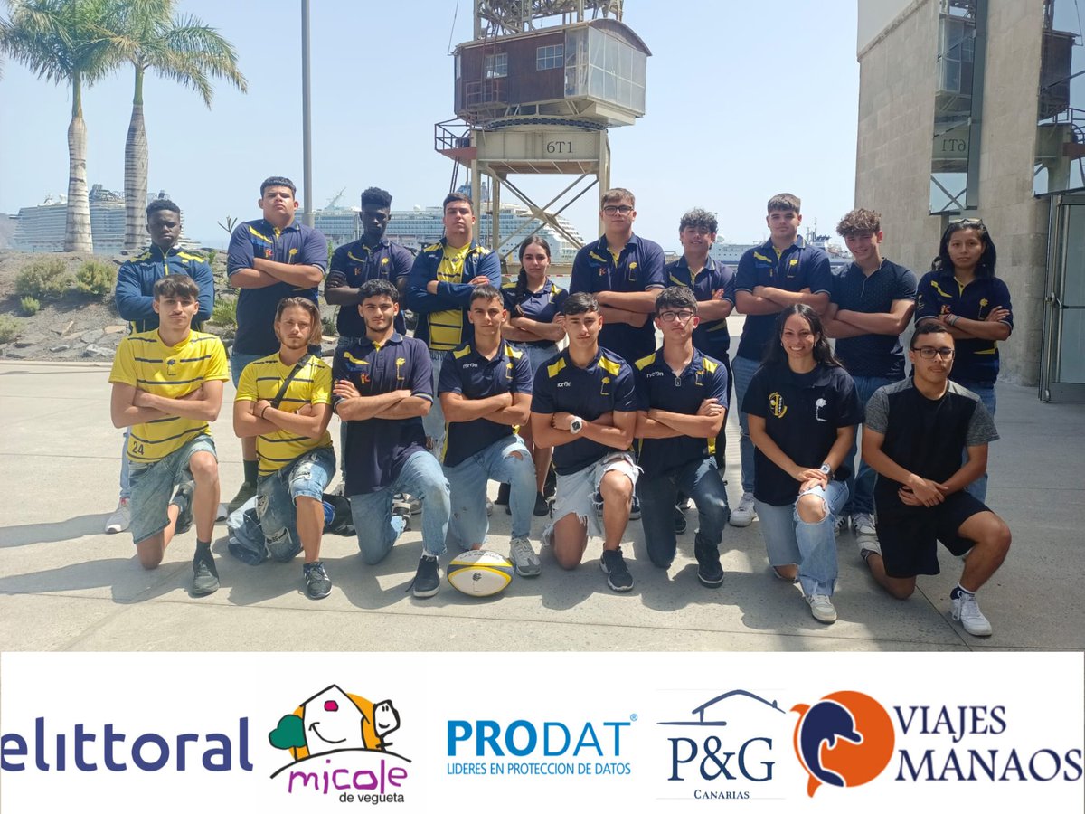 CRLPLasPalmas's tweet photo. Victoria del #Sub18CRLP 🌴 ante el Ñandú RC por 12 a 48, enhorabuena equipo.
Gracias a nuestros patrocinadores por apoyar al #CRLP.
#seguimosempujando https://t.co/BQhX7H9GK3