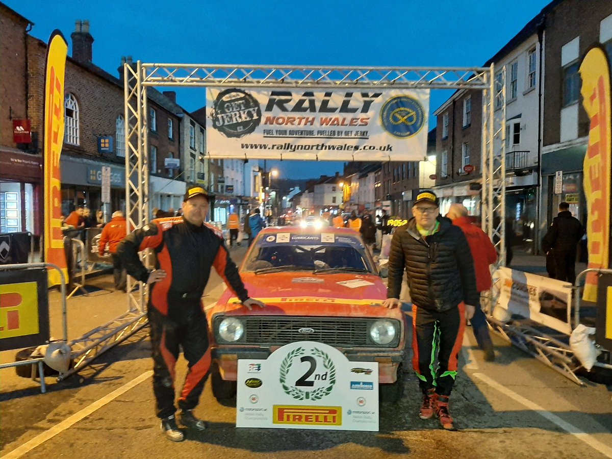 AsphaltRallying's tweet photo. Many congrats to our Championship Co-ordinator @paulmagicmorris on a magnificent result on @RallyNorthWales - co-driving Robert Gough to 1st @WnRC Historic/2nd overall. We wonder where he's going next weekend... 🤔☘ https://t.co/2OVtwvJw7B