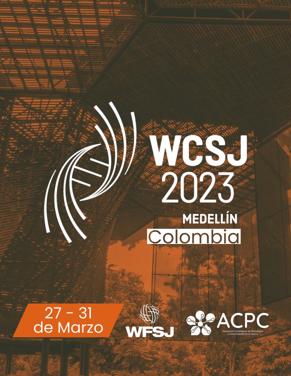 12th World Conference of Science Journalists tweet media