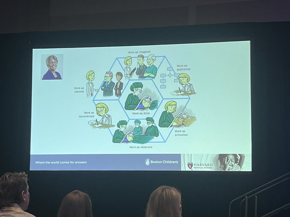 mozkaynak's tweet image. From @DrWeinstock great way of showing different views to “work” #HFESHCS