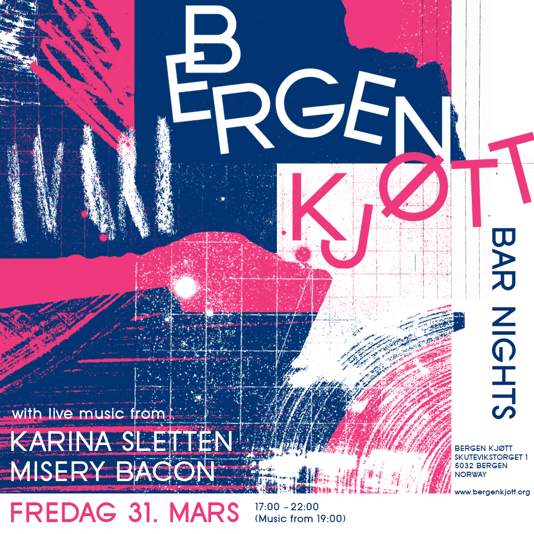 Luke Drozd (@lukedrozd) on Twitter photo First ever live gig as Misery Bacon, my solo music thing. Expect some improvised textural nonsense, found records and audio collage.
Karina Sletten will also be playing a set which is going to be great.
FREE at Bergenn Kjøtt. Music starts early at kl.19. First ever live gig as Misery Bacon, my solo music thing. Expect some improvised textural nonsense, found records and audio collage.
Karina Sletten will also be playing a set which is going to be great.
FREE at Bergenn Kjøtt. Music starts early at kl.19.