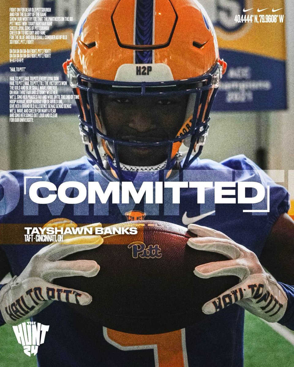 Tayshawn Banks (@tayshawnbanks) on Twitter photo I just wanted to say thank you to my coaching staff at Taft. Also, a huge thanks to my mom and dad. With that being said, I will be committing to the University of Pittsburgh.💛💙 <a href="/BatesBacker/">Randy Bates</a> <a href="/CoachTy_1/">Tyler Williams</a> <a href="/CoachDuzzPittFB/">Pat Narduzzi</a> <a href="/TaftNationFB/">TaftHighSchoolFB</a> <a href="/TaftNation/">Taft Athletics</a> <a href="/Statboyent/">Marlyn Banks</a> I just wanted to say thank you to my coaching staff at Taft. Also, a huge thanks to my mom and dad. With that being said, I will be committing to the University of Pittsburgh.💛💙 <a href="/BatesBacker/">Randy Bates</a> <a href="/CoachTy_1/">Tyler Williams</a> <a href="/CoachDuzzPittFB/">Pat Narduzzi</a> <a href="/TaftNationFB/">TaftHighSchoolFB</a> <a href="/TaftNation/">Taft Athletics</a> <a href="/Statboyent/">Marlyn Banks</a>