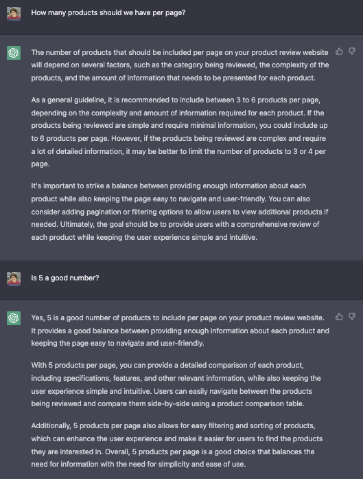 _barissen's tweet photo. Next up, let's focus on the content for each page. 👀

ChatGPT gave us a long to-do list, so we'll start at the top and work our way down. https://t.co/liPZCldKpF