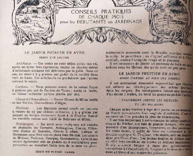 Hortalia_SNHF's tweet photo. PATRIMOINE #LundiFleuri 
Une sélection des belles couvertures et des conseils de la revue "#Jardinage : Comment on soigne son jardin" des établissements Georges #Truffaut. Membre actif de la SNHF, nous conservons la collection complète (de 1911 à 1939).

📚 Bibliothèque SNHF https://t.co/uw0g4aGcXH
