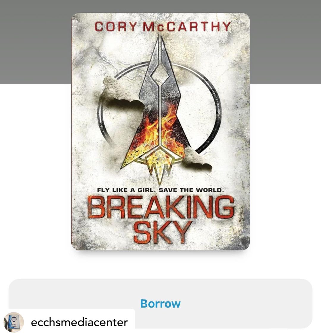 Happy Monday! Let’s get through this week strong, then … spring break! Today’s #eBookSpotlight is #SciFi #Dystopian book Breaking Sky by Cory McCarthy. Swipe for the synopsis, check it out via the Sora app, and read this book today! #BreakingSky #ScienceFiction
